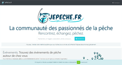 Desktop Screenshot of jepeche.fr